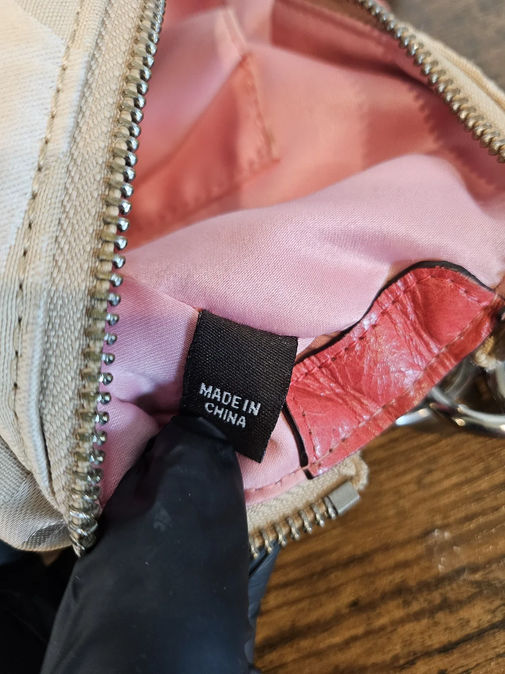 Coach Signature Jacquard Pocket Hobo